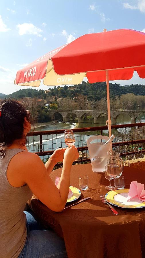 Joli Appartement, Terrasse Plein Sud Roquebrun 外观 照片