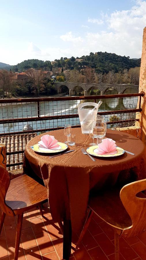 Joli Appartement, Terrasse Plein Sud Roquebrun 外观 照片